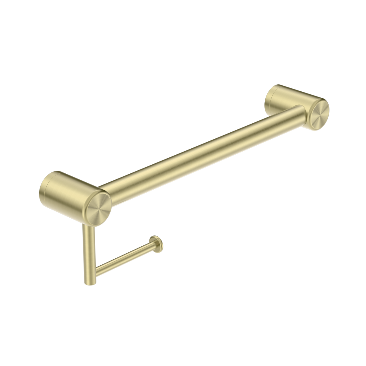 Calibre Mecca 32mm Grab Rail With Toilet Roll Holder