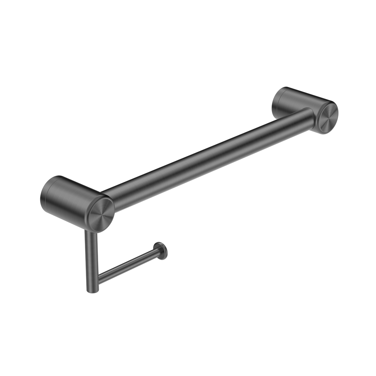 Calibre Mecca 32mm Grab Rail With Toilet Roll Holder