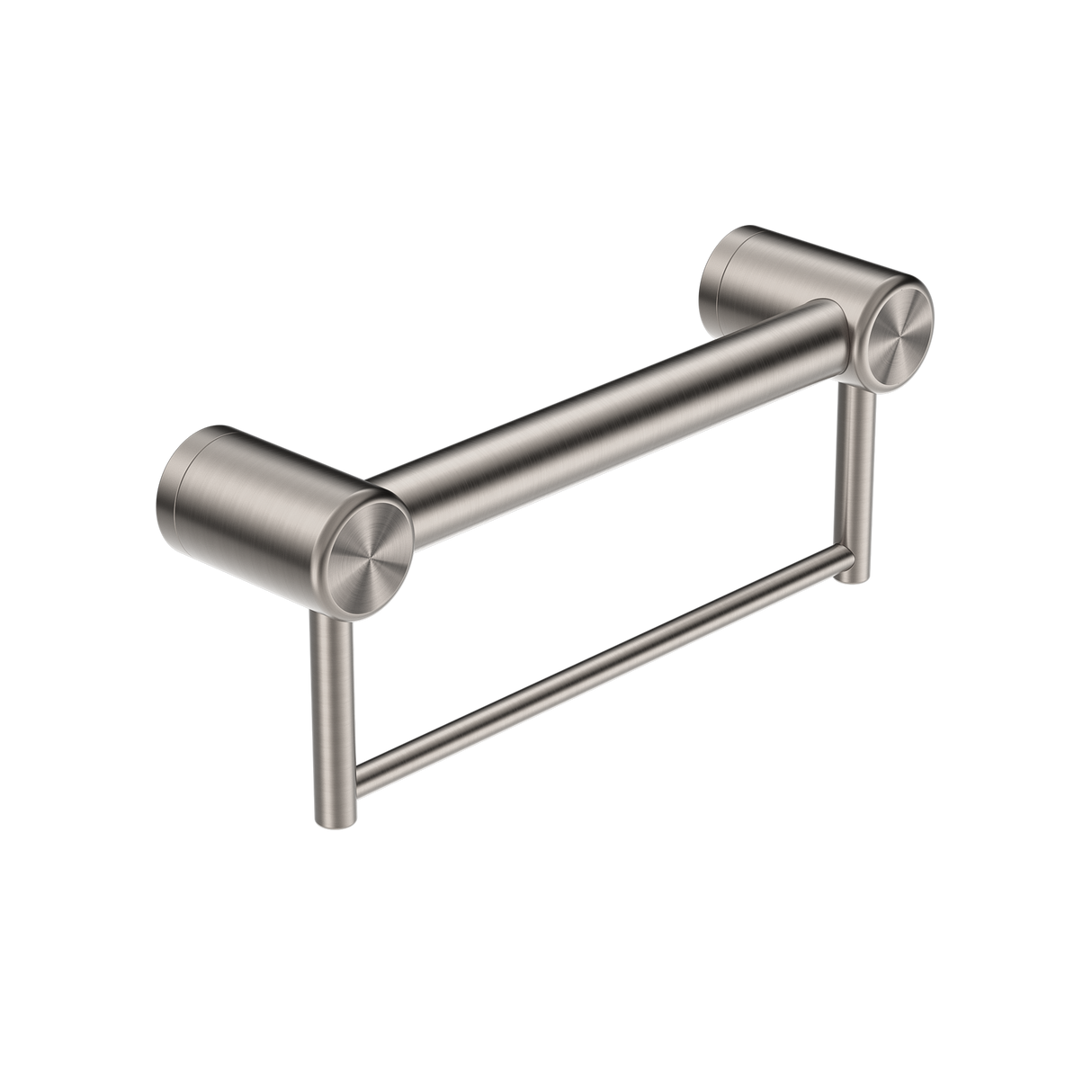 Calibre Mecca 32mm Grab Rail With Toilet Roll Holder