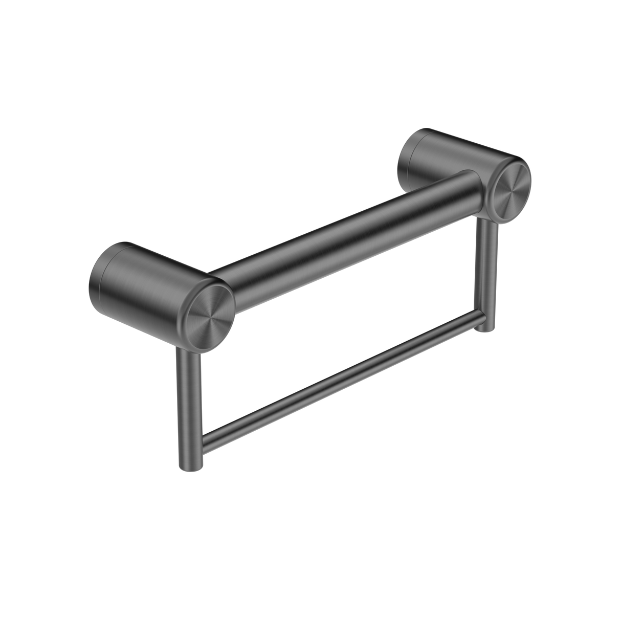 Calibre Mecca 32mm Grab Rail With Toilet Roll Holder