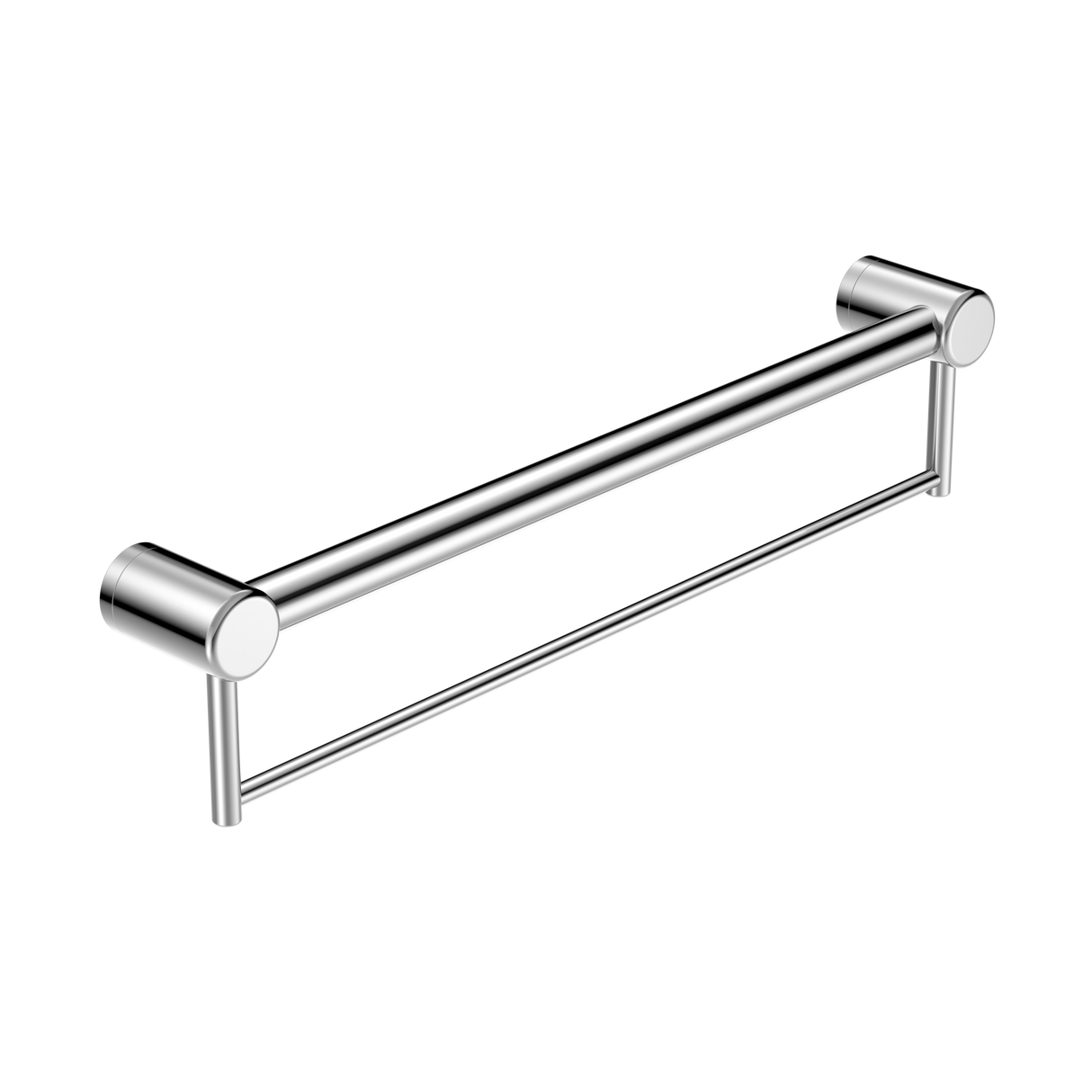 Calibre Mecca 32mm Grab Rail With Toilet Roll Holder