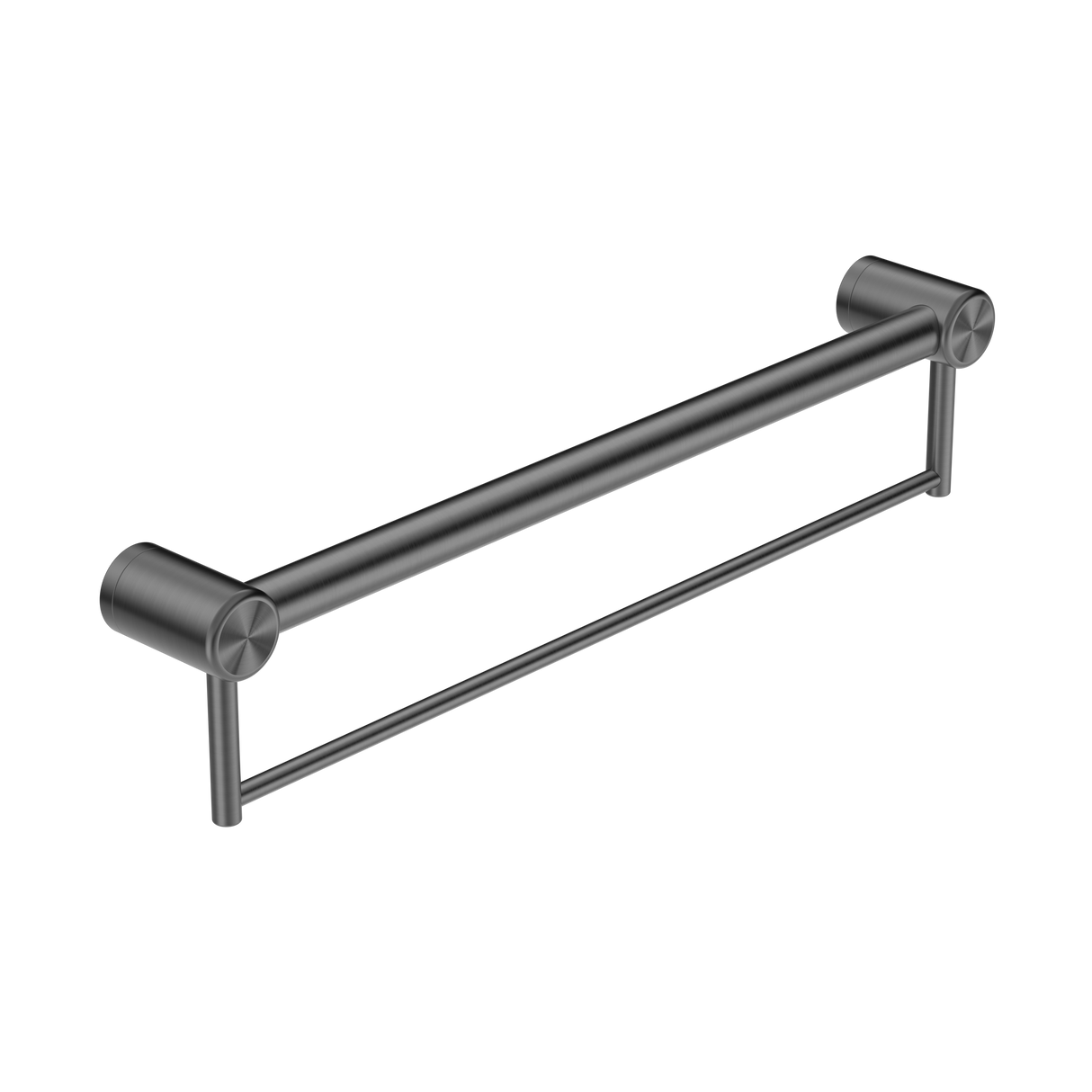 Calibre Mecca 32mm Grab Rail With Toilet Roll Holder
