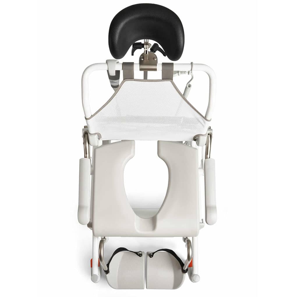 Etac Electronic Alto Mobile Shower Commode with Pan Holder