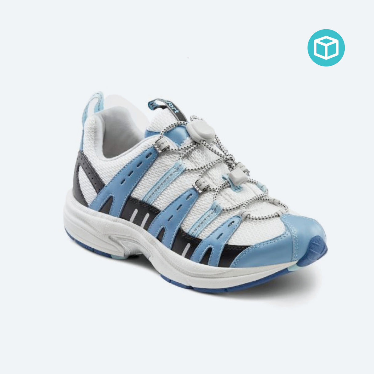 Dr Comfort Refresh Women’s Athletic Shoe - Blue