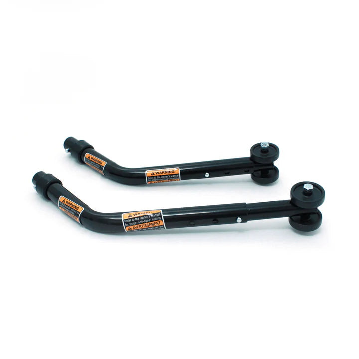 Invacare Adjustable Rear Anti-Tippers for 6" Casters, Pair