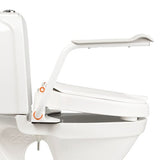 Etac Hi-Loo Fixed Stable and Comfortable Toilet Seat Raiser with Fixed Mounting