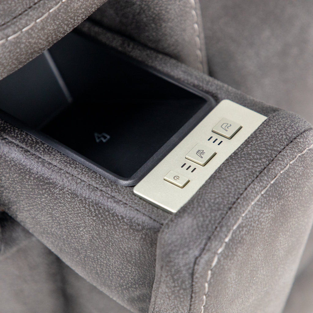 Alivio Donatello Plus Lift Recliner - Canyon Steel