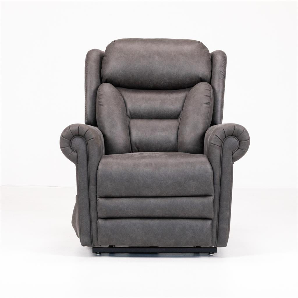 Alivio Donatello Lift Recliner - Lateral Backrest Canyon Steel