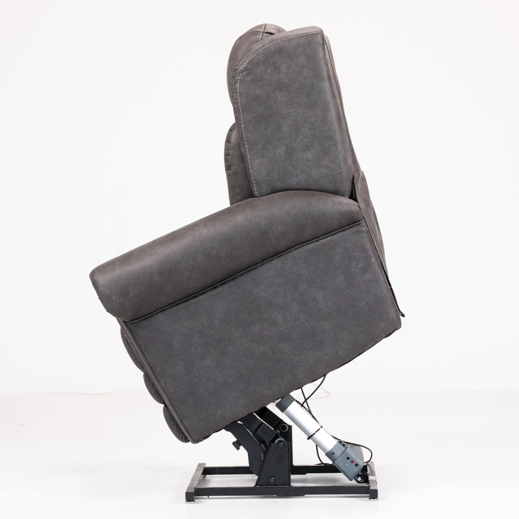 Alivio Donatello Lift Recliner - Lateral Backrest Canyon Steel