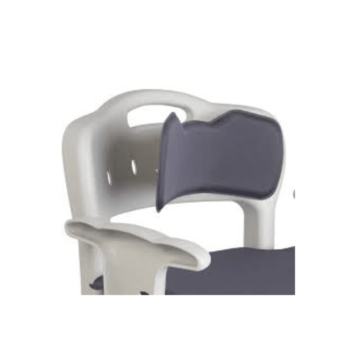 Etac Swift Shower Chair/Commode Soft Back Support - Grey