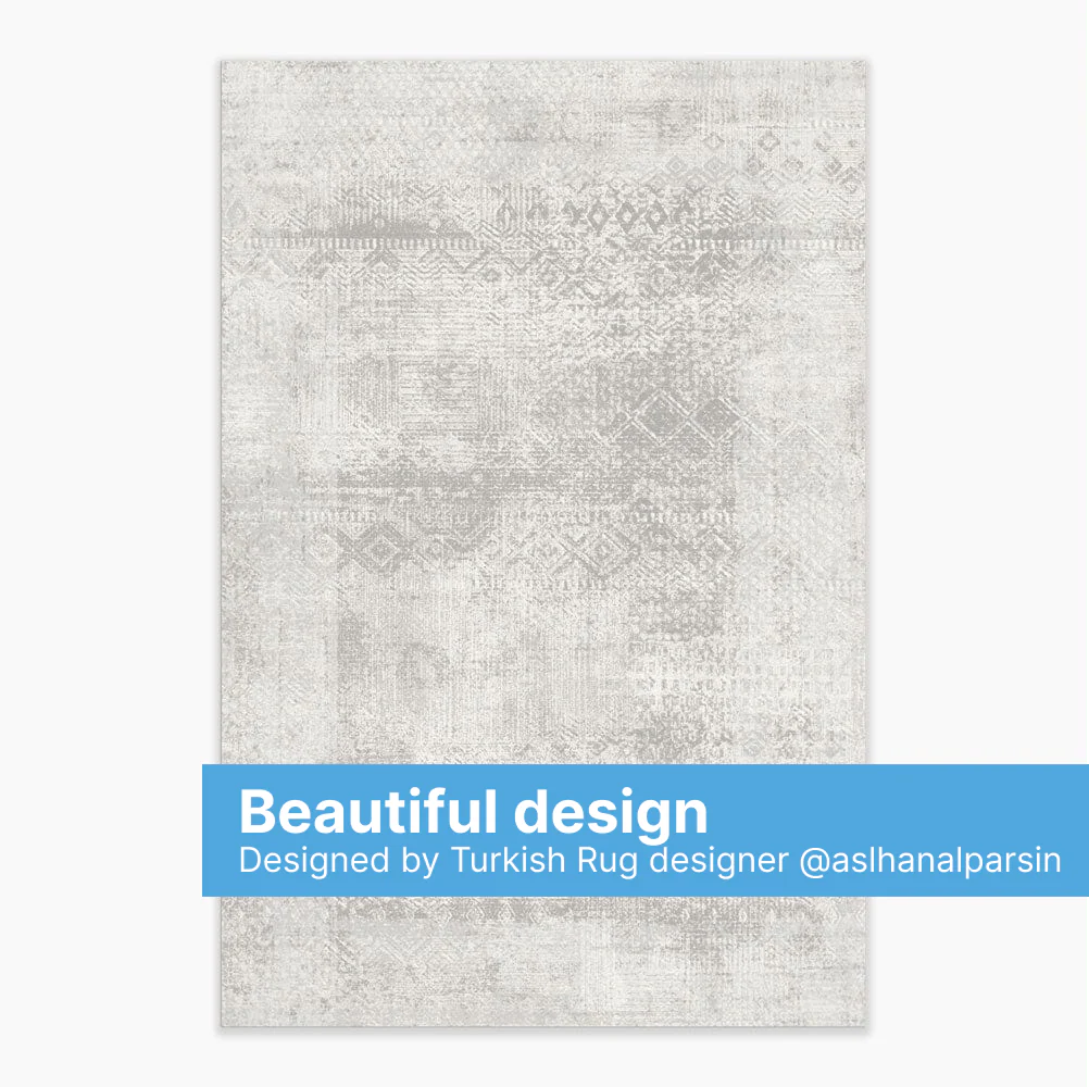 The Mellow Mat Designer Print | Silver Mist