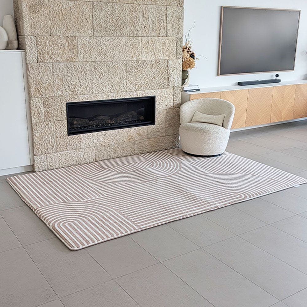 The Mellow Mat Designer Print | Sahara Lines