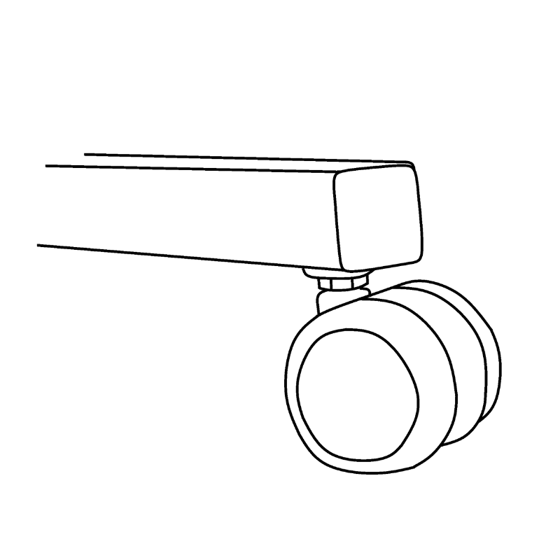 iCare Over Bed Table