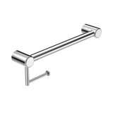 Calibre Mecca 32mm Grab Rail With Toilet Roll Holder