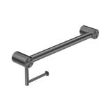 Calibre Mecca 32mm Grab Rail With Toilet Roll Holder