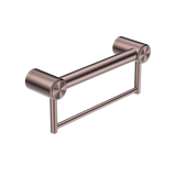 Calibre Mecca 32mm Grab Rail With Toilet Roll Holder