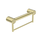 Calibre Mecca 32mm Grab Rail With Toilet Roll Holder