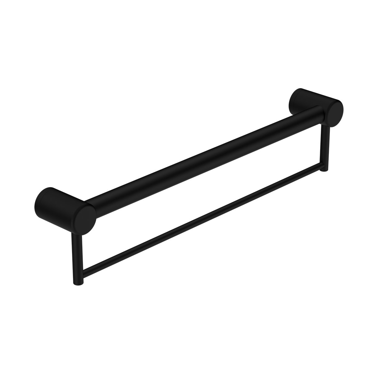 Calibre Mecca 32mm Grab Rail With Toilet Roll Holder