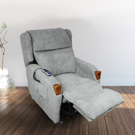 Air Comfort Compact Mobile Lift Chair Twin Motor - Titanium