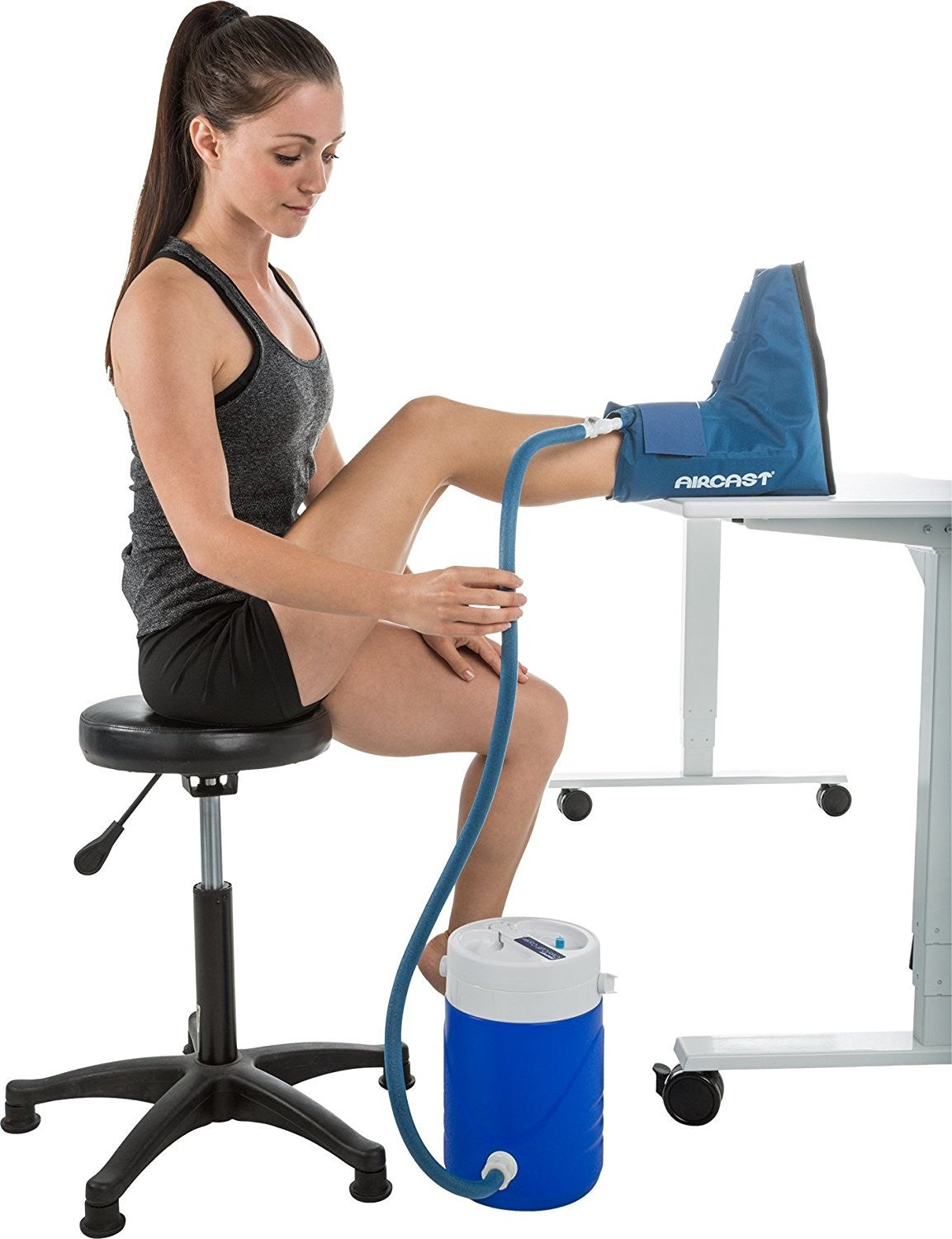 Aircast Ankle Cryo/cuff W/cooler (Gravity Fed)