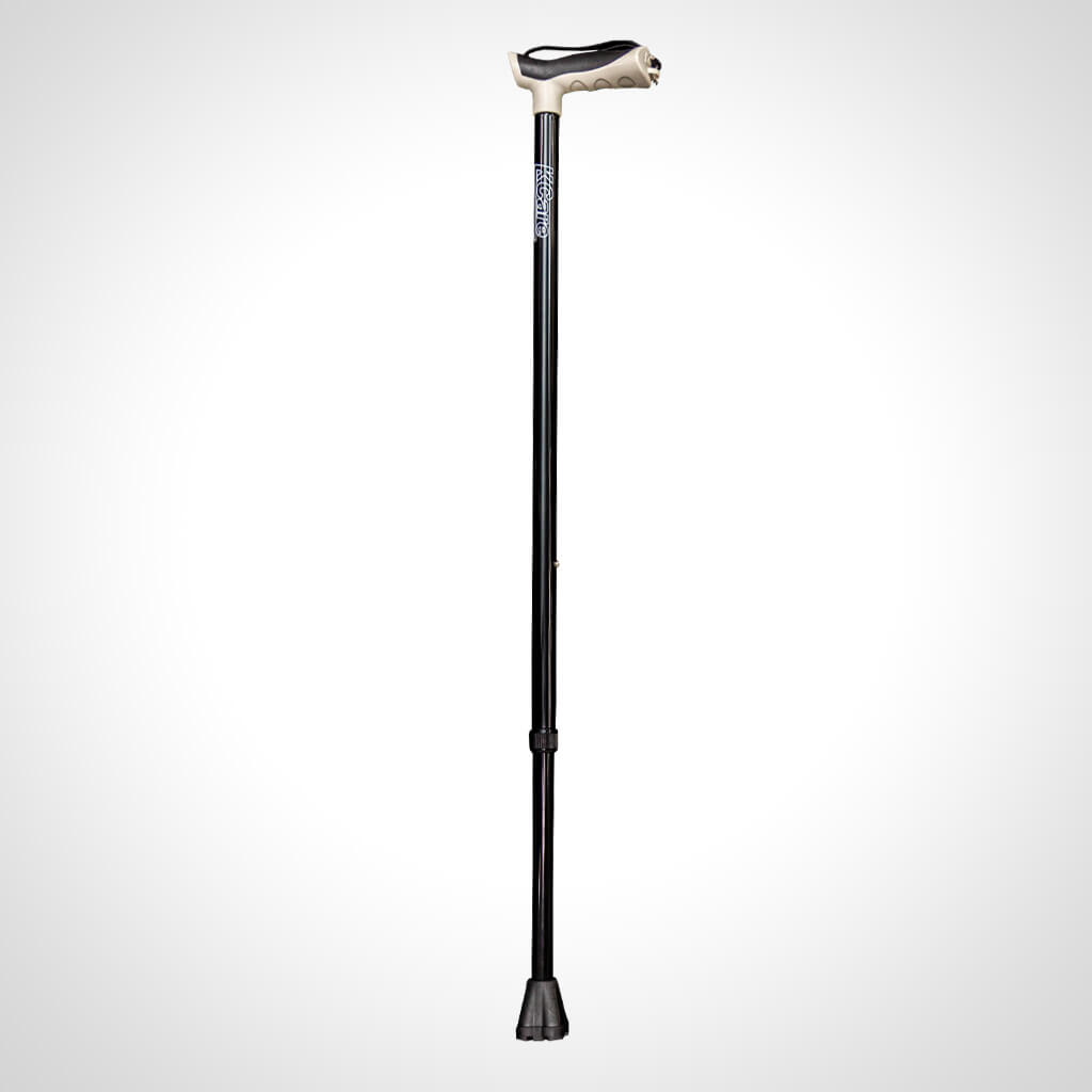 Kcare T Handle Cane Anodised Walking Stick Aesthetics Healthcare