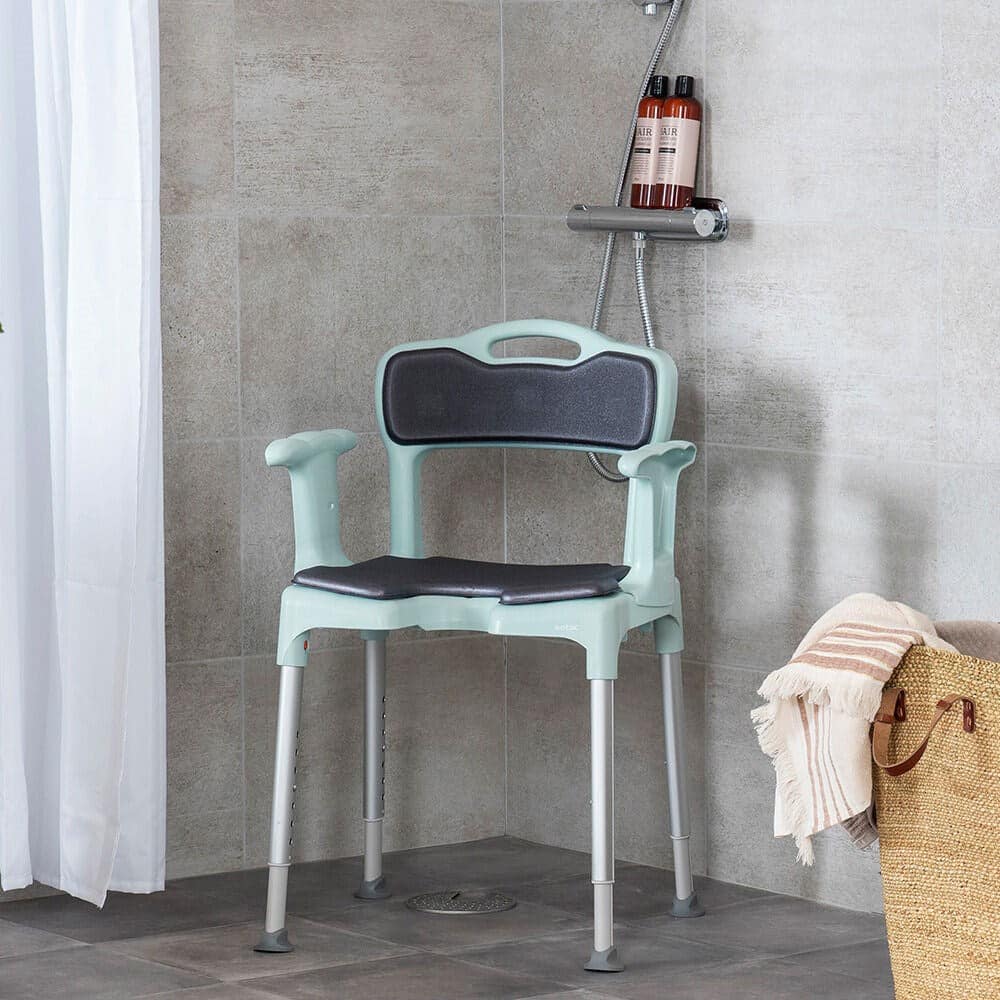 Etac Swift Shower Stool/Chair Seat Pad - Grey