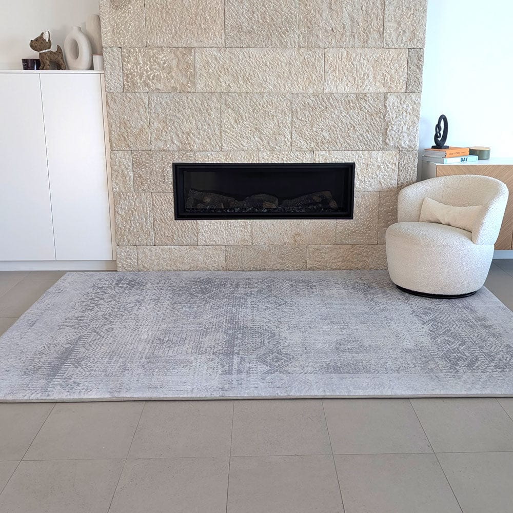The Mellow Mat Designer Print | Silver Mist