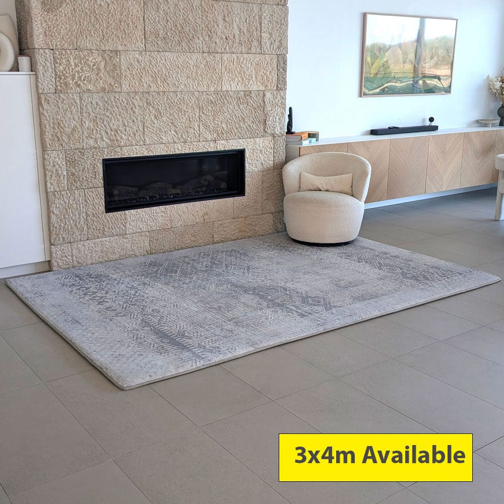 The Mellow Mat Designer Print | Silver Mist